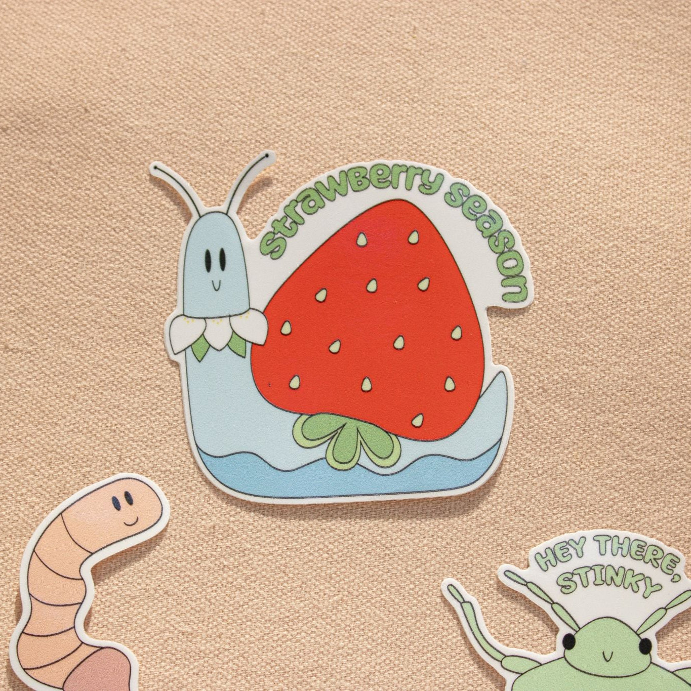 Strawberry Snail | Sticker
