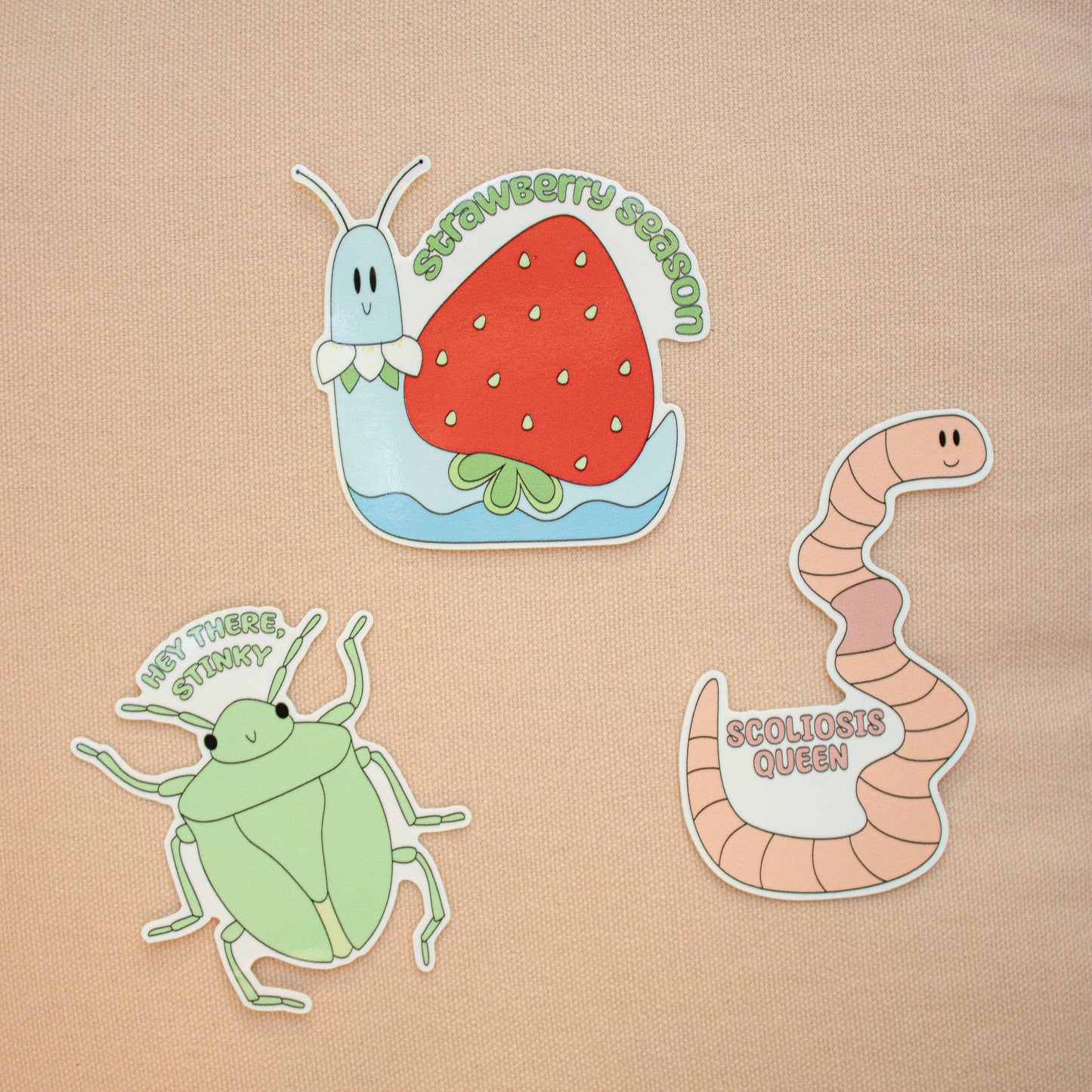 "Hey There, Stinky" Stinkbug | Sticker