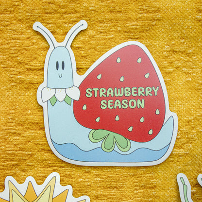 Strawberry Snail | Magnet