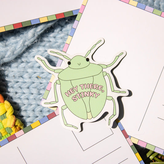 "Hey There, Stinky" Stinkbug | Magnet