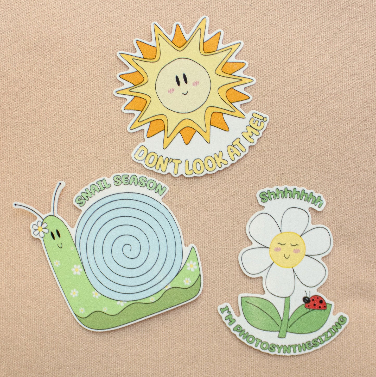 "Don't Look at Me!" Sunshine | Sticker