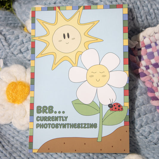 Photosynthesizing Daisy | Postcard