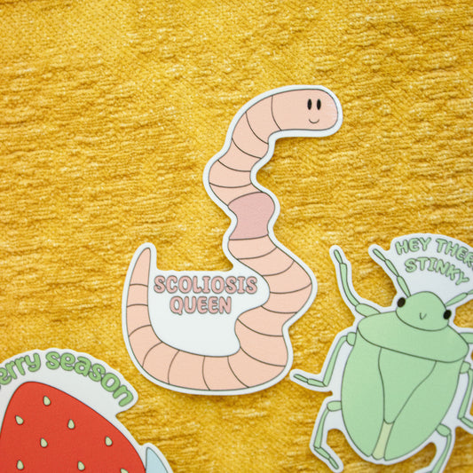 Scoliosis Queen | Sticker