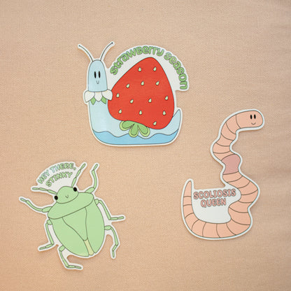 "Hey There, Stinky" Stinkbug | Sticker