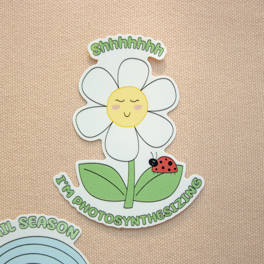 Photosynthesizing Daisy | Sticker
